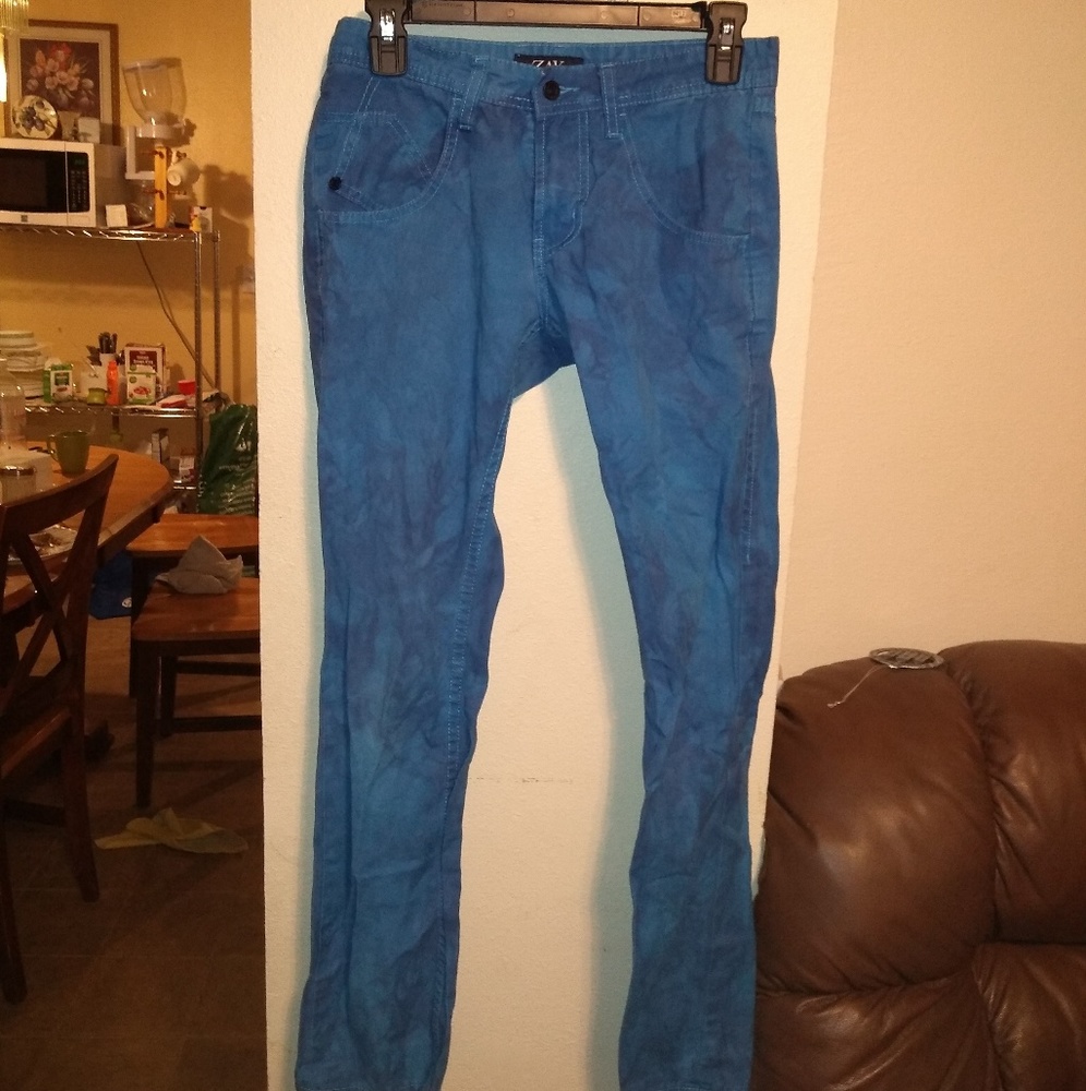 Very blue jeans
